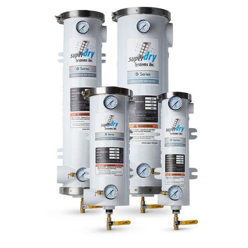 Secador de ar comprimido por adsorção - D series - Super-Dry Systems - de três estágios