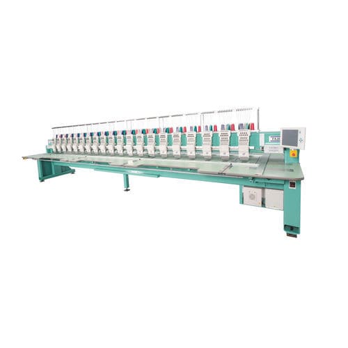 Máquina de bordar com múltiplas cabeças - TMCS-VF series - Tajima - com 9 agulhas / CNC / plana