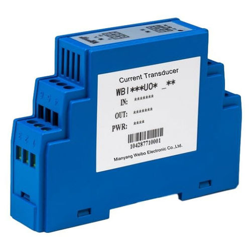 Conversor de sinal - WBT1C1CU05 - Mianyang Weibo Electronic Co., Ltd - de medição / para trilho DIN / isolado