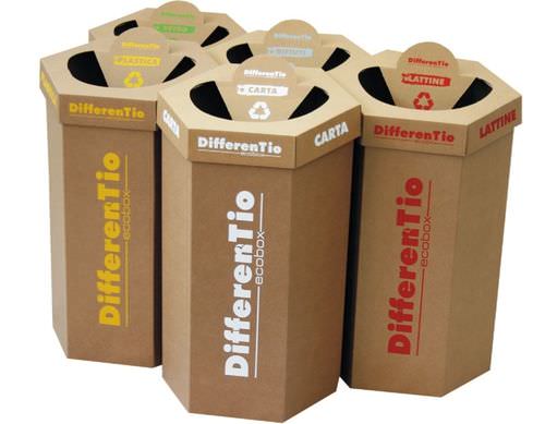 Lixeira em cartão - Eredi Caimi S.r.l.