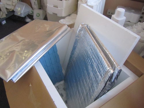 Caixa retangular - Eredi Caimi S.r.l. - em polipropileno / resistente a UV / de proteção térmica