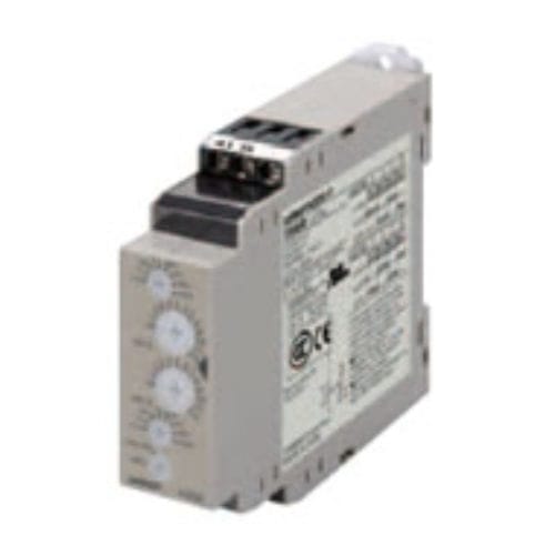Relé temporizador de estado sólido - H3DK-F  - OMRON - para trilho DIN / para interruptor