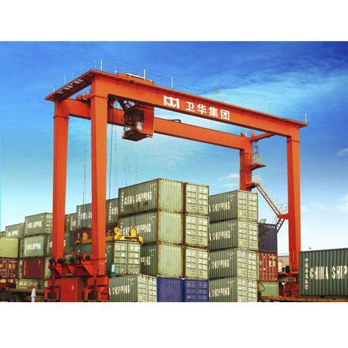 Guindaste de pórtico para trilho - RMG - Henan Weihua Heavy Machinery Co., Ltd - para aplicações marítimas