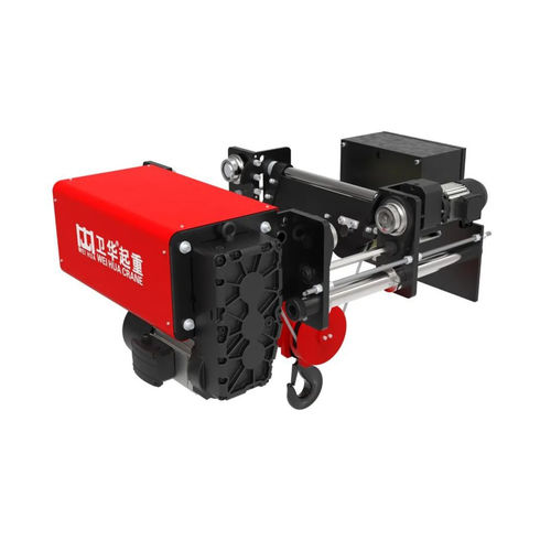 Talha de cabo de aço elétrica - WHL - Henan Weihua Heavy Machinery Co., Ltd - compacta / de baixa altura livre / 2 velocidades