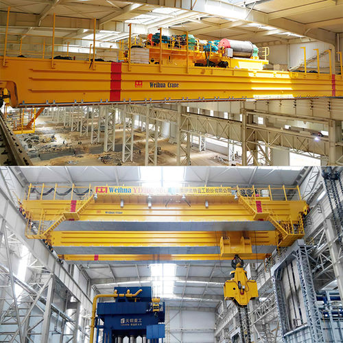 Ponte rolante univiga - Henan Weihua Heavy Machinery Co., Ltd - de viga dupla / sob medida / para levantar metal em fusão