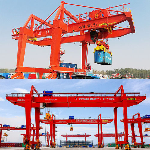 Guindaste de pórtico móvel - smart port - Henan Weihua Heavy Machinery Co., Ltd - para descarregamento de navios / para contêineres