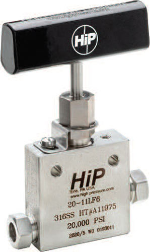 Válvula de média pressão - LF series  - HIP - manual / de ajuste / de regulação