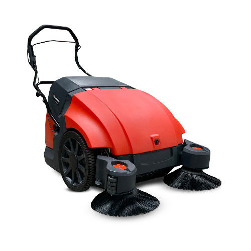 Varredeira para operador a pé - TwinSweep 900E Series - Stolzenberg - a bateria / para ambiente externo / para ambiente interno