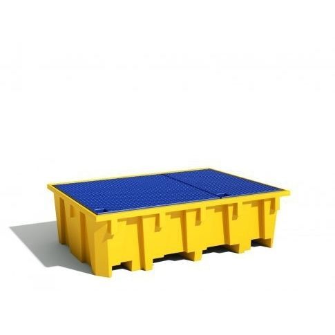 Palete de contenção para contentor IBC - BACR-F series - EMP - em PEAD / em aço galvanizado