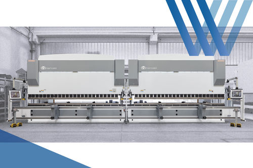 Prensa dobradeira hidráulica - vimercati - CNC / tandem