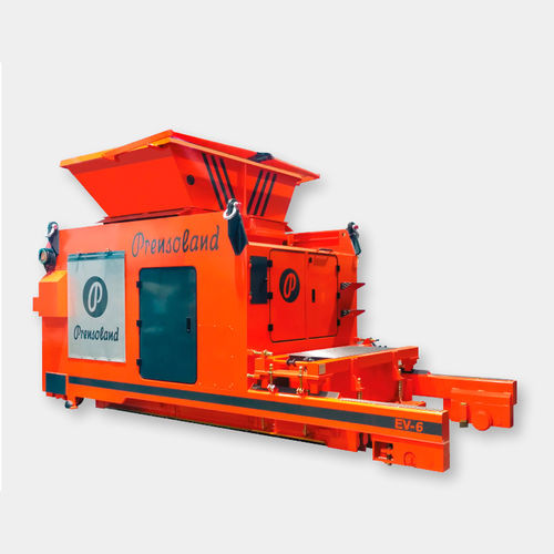 Máquina de fabricação de blocos em concreto - Tensyland EV-6 - prensoland