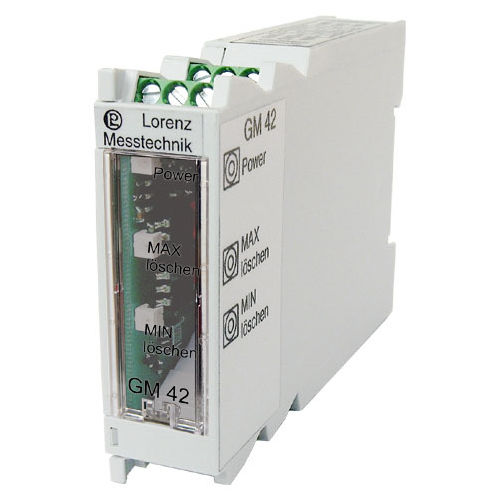 Amplificador de sinal - GM42-MAX  - Lorenz Messtechnik - de captação / para sensor extensométrico / em trilho DIN