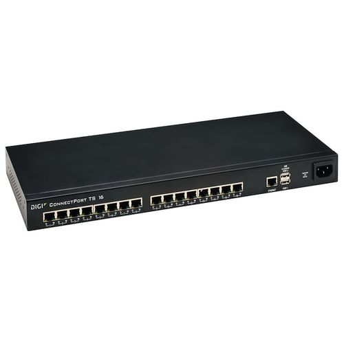 Servidor de terminal - ConnectPort® TS 8/16 - Digi International - para montagem em rack / industrial / Ethernet