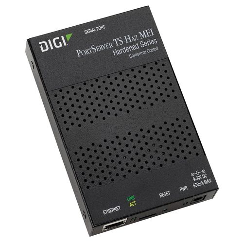 Servidor de periférico serial - PortServer® TS MEI Hardened - Digi International - Ethernet / industrial