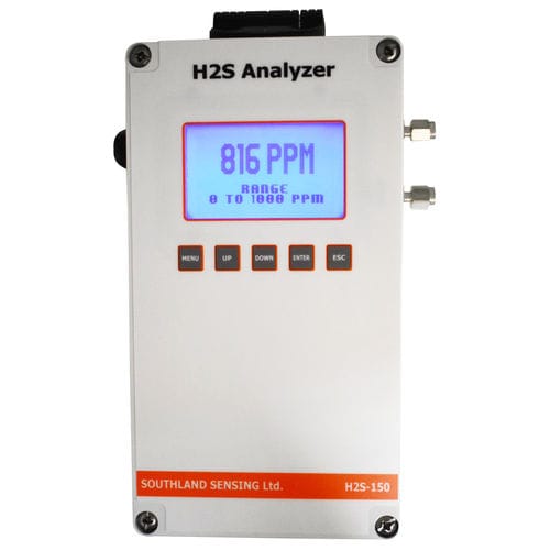 Transmissor de gás H2S - H2S-150 - Southland Sensing Ltd. - de oxigênio / eletroquímico / multiusos