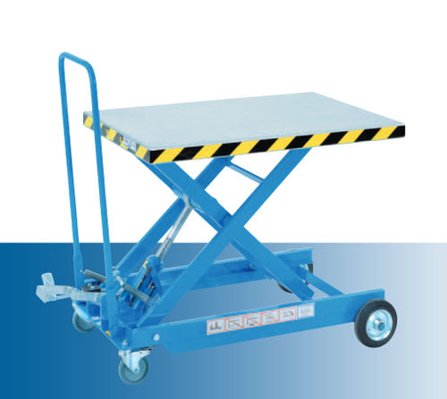 Mesa elevatória tipo tesoura - HF series - Gruse Maschinenbau - manual / móvel / para cargas pesadas