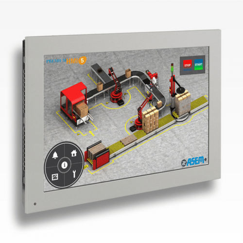 Painel PC TFT LCD - LP40TF - SERAD - com retroiluminação LED / com touch screen / 15"