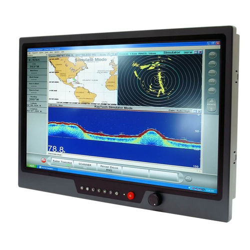 Monitor LCD - NPD2115 - Litemax Electronics Inc. - com tela sensível ao toque resistiva / marítimo / 21,5"