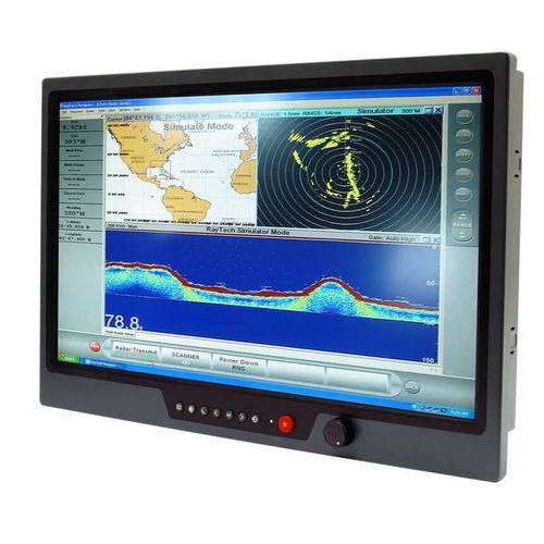 Monitor LCD - NPD2118 - Litemax Electronics Inc. - com tela sensível ao toque resistiva / marítimo / 21,5"