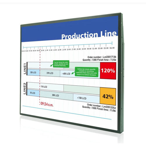 Monitor LCD - 1568-E series - Litemax Electronics Inc. - TFT / com retroiluminação LED / industrial