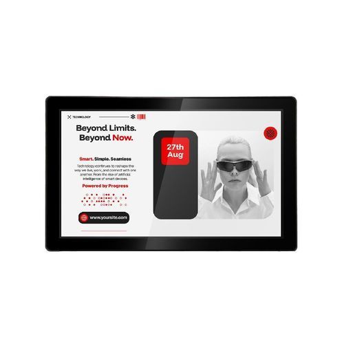 Monitor TFT-LCD - IPPD-1858-ADB0 - Litemax Electronics Inc. - com retroiluminação LED / com tela sensível ao toque capacitiva PCAP / industrial