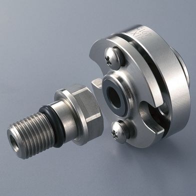 Junta rotativa para óleo - ESX20M-T - RIX Europe - com múltiplas passagens / para máquina-ferramenta / em aço inoxidável