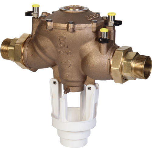 Válvula de retenção de membrana - ECO 3T series - Brandoni - para água / com rosca / de desobstrução