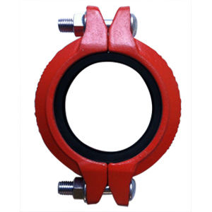 Abraçadeira para tubo tipo mangote - LD 14 VGC 01 - Pipe Valve Flange Factory Landee - metálica / com anel de borracha