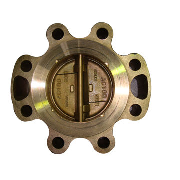 Válvula de retenção de dupla portinhola - LD 016-ALCK - Pipe Valve Flange Factory Landee - DIN / flangeada / wafer