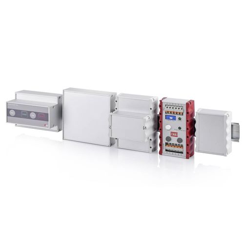Caixa de montagem para montagem na parede - Alurail  - Bopla Gehäuse Systeme GmbH - para trilhos DIN / modular / em poliamida