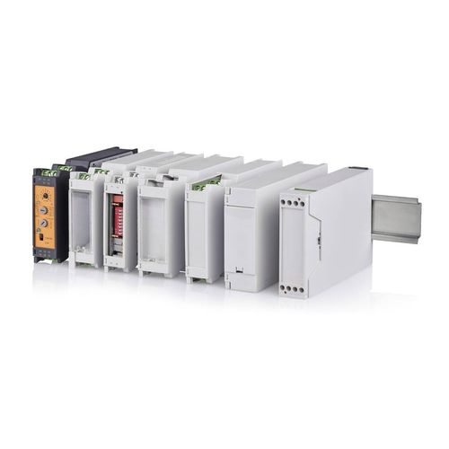 Caixa de montagem para trilhos DIN - CombiNorm-Compact - Bopla Gehäuse Systeme GmbH - retangular / modular / para equipamento eletrônico