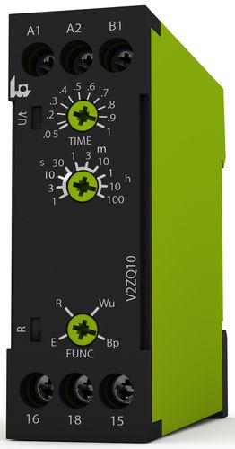 Relé temporizado eletrônico - V2ZQ10 24-240V AC/DC - TELE Haase Steuergeraete GmbH - digital / de proteção / de pulsos
