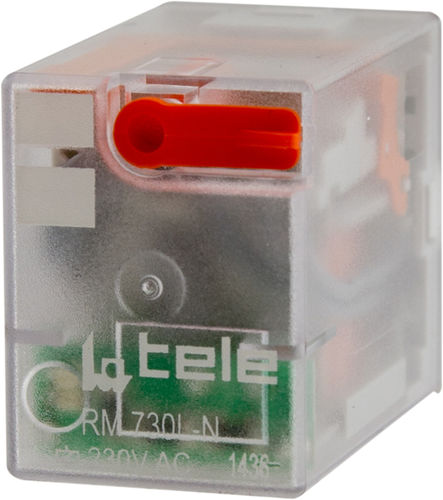 Relé eletromecânico CC - RM-N - TELE Haase Steuergeraete GmbH - CA / 4 NA/NF / miniatura