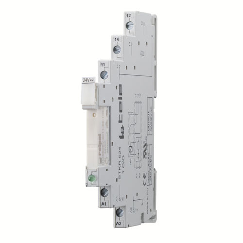 Relé eletromecânico 24 Vcc - STKR524 - TELE Haase Steuergeraete GmbH - 24 Vca / compacto / slim