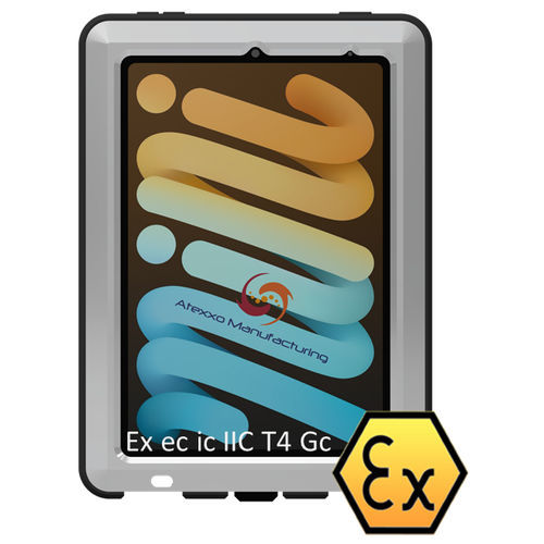 Tablet 8.6" - ATEX iPad Mini 6 - Atexxo B.V. - resistente à água / de segurança aumentada / ATEX