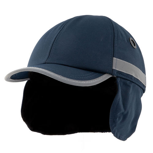 Boné de proteção contra impactos de inverno - WINC04V05 - Surflex - em ABS / EN 812 / impermeável