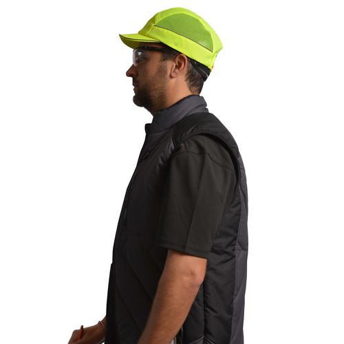 Boné de proteção contra impactos em poliéster - AIRC05V03STR - Surflex - ajustável / tamanho único / com ventilação