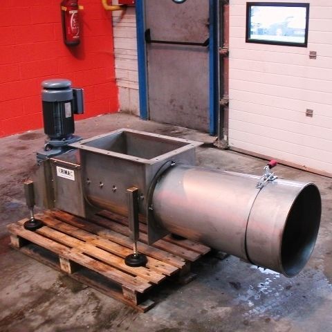 Triturador compactador para resíduos - ERIMAC - com rotor / horizontal / em aço inoxidável