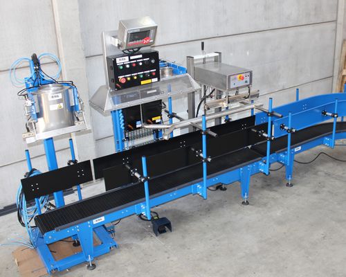 Ensacadeira vertical - ERISAC E SS 30 - ERIMAC - flow-pack / semiautomática / para a indústria química