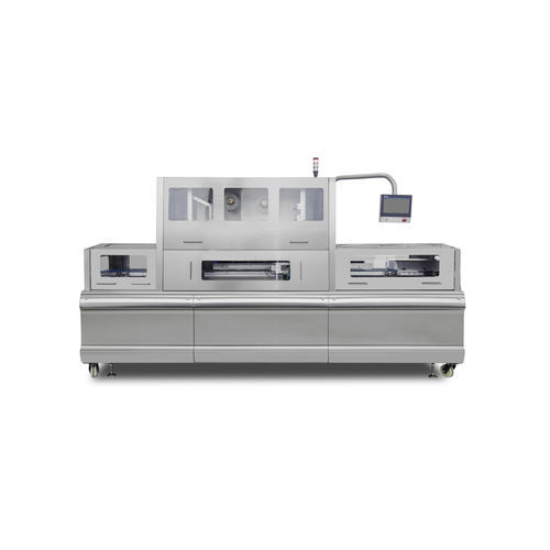 Seladora de bandejas linear - FSC-400 - Utien Pack Co., Ltd. - automática / MAP / de alta velocidade