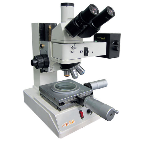 Microscópio para análises - UM 800 - EchoLAB - vertical / trinocular / de campo claro