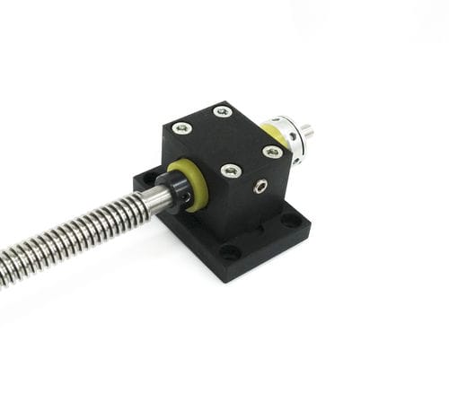 Suporte com mola de tensão - COMPACT STEEL - DVB - Bimeccanica s.r.l. - fixo / fuso de esferas de translação