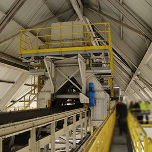 esteira transportadora em aço