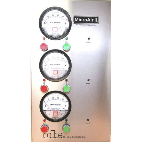 Regulador de pressão ultra-baixa pressão - MultiAir 3-channel MicroAir II - On Line Controls, Inc. - para ar / de múltiplos estágios / para extrusão de tubos flexíveis