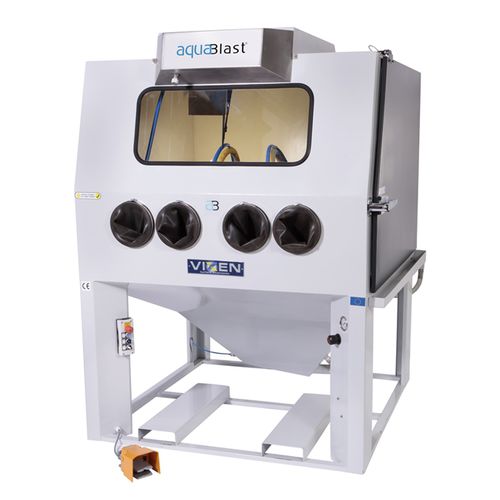 Cabine de jateamento de areia por via úmida - Aquablast® 1515 - VIXEN - manual / em aço inoxidável