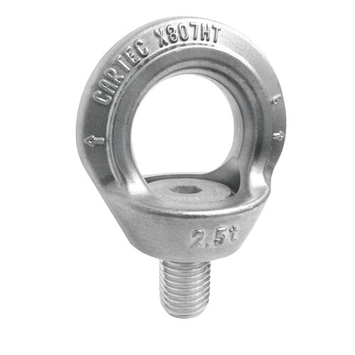 Anel de elevação com rosca - C6X807 H.T. series  - CARCANO - em aço inoxidável / de olhal orientável