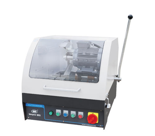 Máquina de corte com faca rotativa - iqiege&reg;180D - Laizhou Weiyi Experiment Machine Manufacturing Co., Ltd. - para metais / de amostras / de laboratório