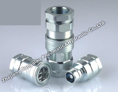 Engate rápido - LSQ-TNV series - Zhejiang Songqiao Pneumatic and Hydraulic Co.,Ltd - hidráulica / em aço / agrícola