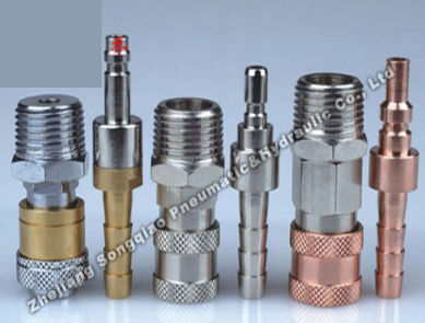 Engate rápido - LSQ-CC2 series - Zhejiang Songqiao Pneumatic and Hydraulic Co.,Ltd - pneumática / em latão