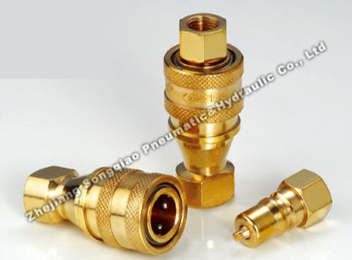 Engate rápido - KZD series - Zhejiang Songqiao Pneumatic and Hydraulic Co.,Ltd - pneumática / hidráulica / em latão
